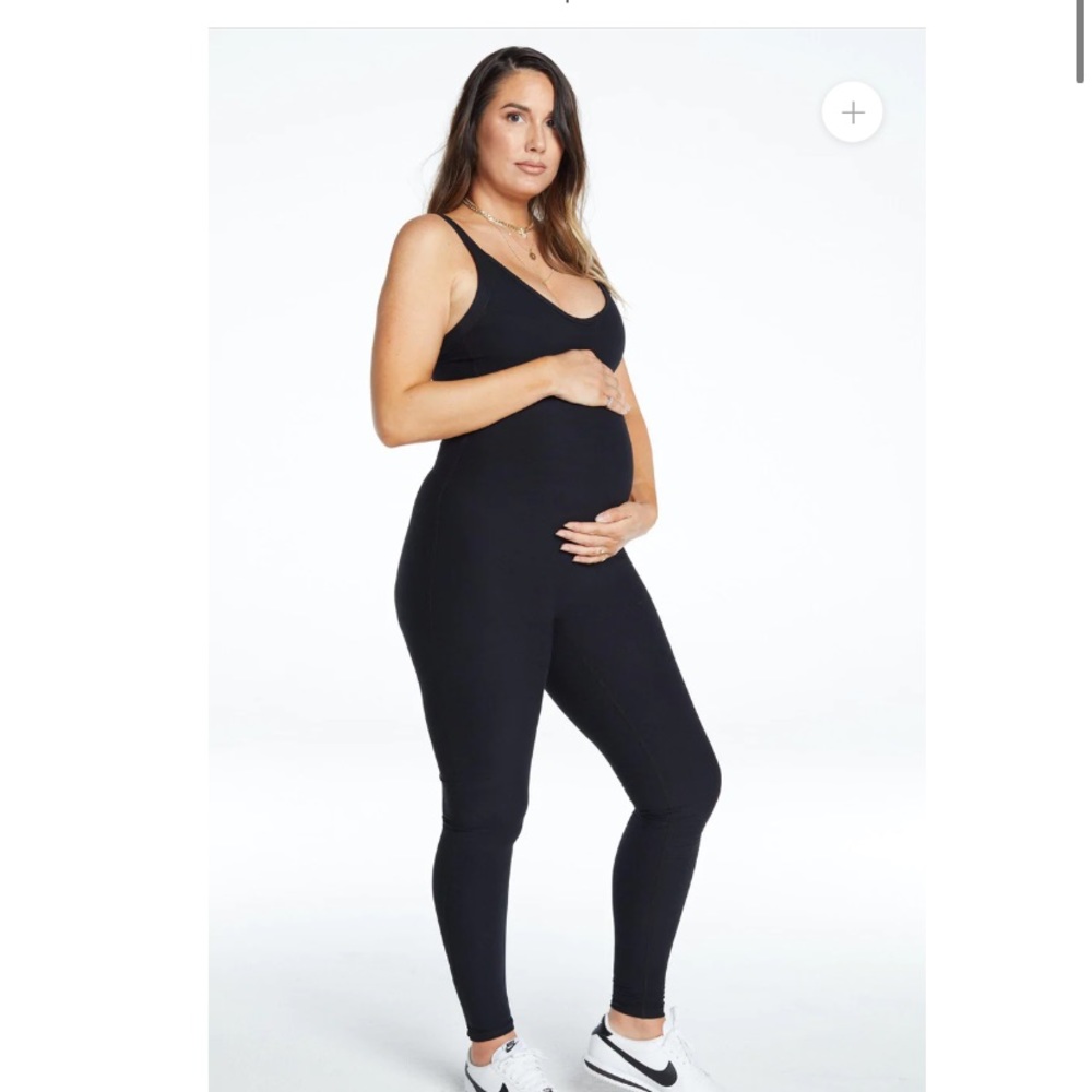 Year of Ours MATERNITY ONESIE - Black Size Small. NWT